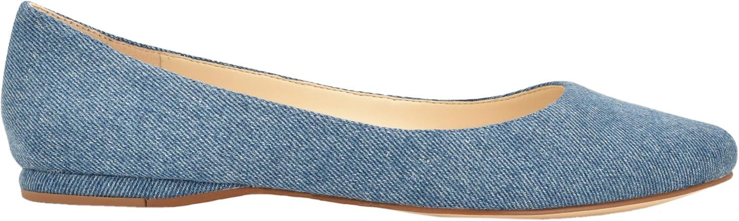 imageNINE WEST Womens FlatsBlue Denim 424