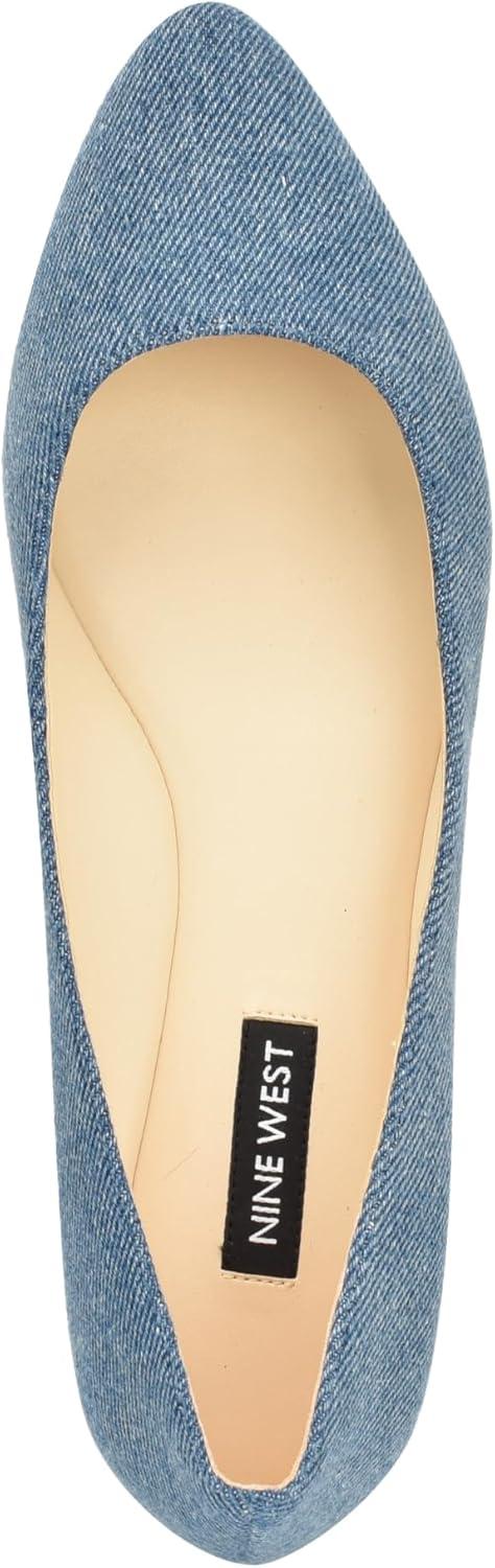 imageNINE WEST Womens FlatsBlue Denim 424