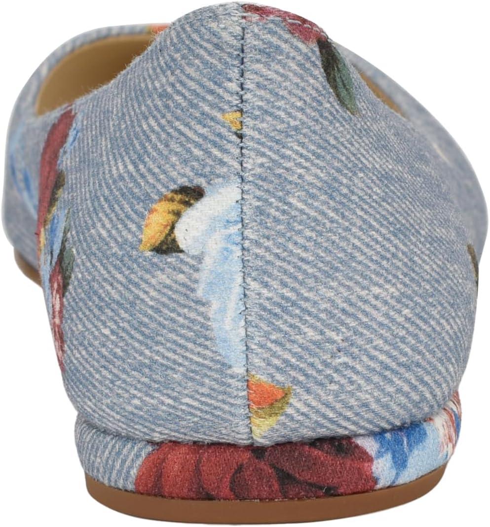 imageNINE WEST Womens FlatsBlue Rose Denim Multi 423