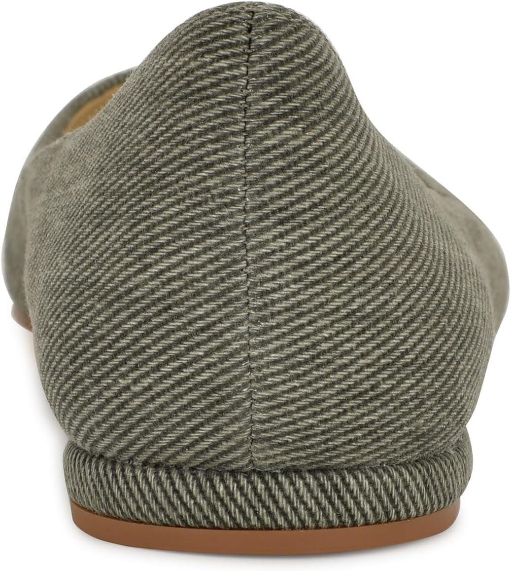 imageNINE WEST Womens FlatsDark Olive 301