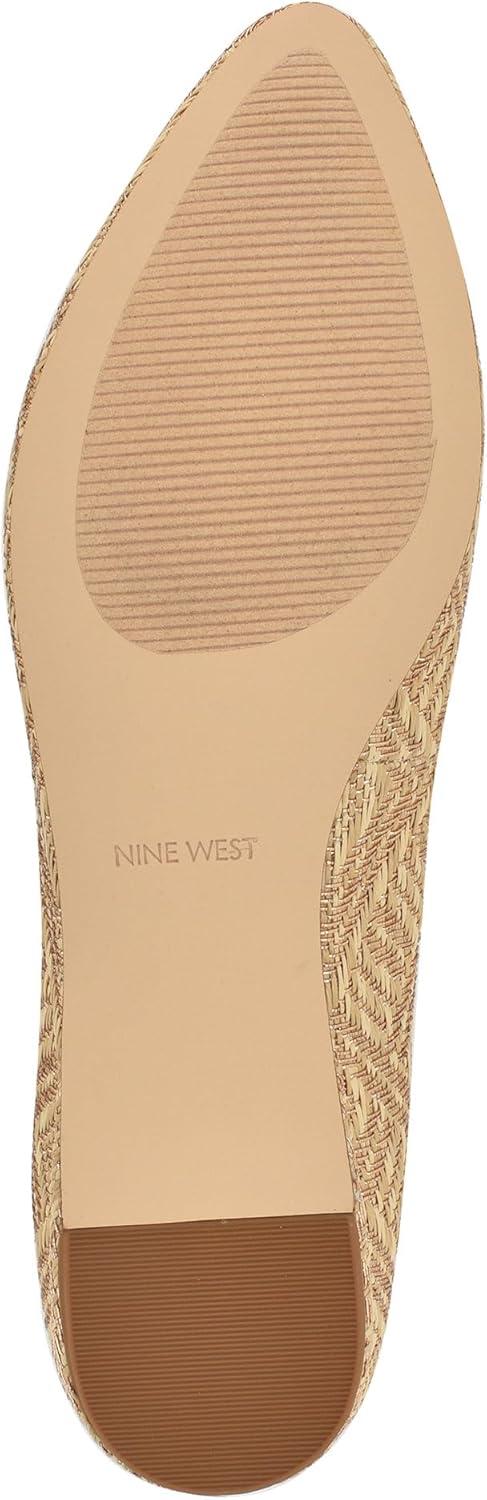 imageNINE WEST Womens FlatsLight NaturalRose Gold 111