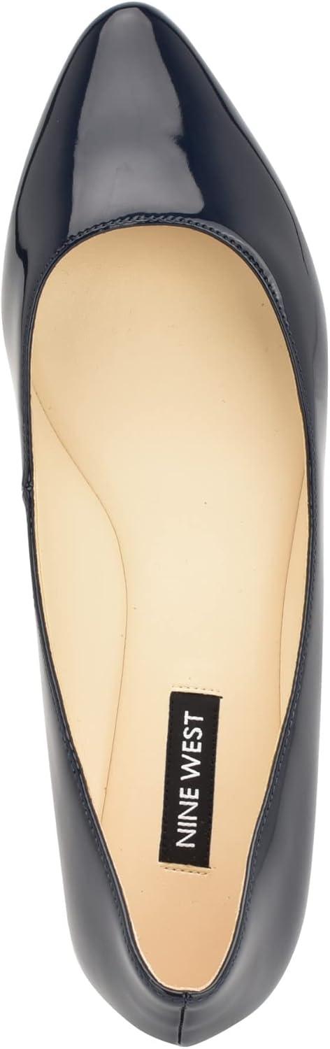 imageNINE WEST Womens FlatsNavy Patent
