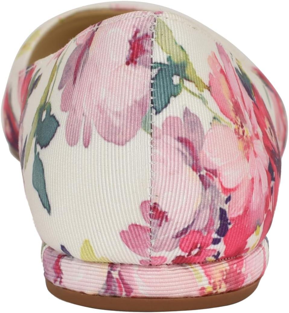 imageNINE WEST Womens FlatsPink Tea Party Floral Multi 660