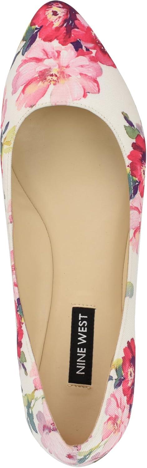 imageNINE WEST Womens FlatsPink Tea Party Floral Multi 660