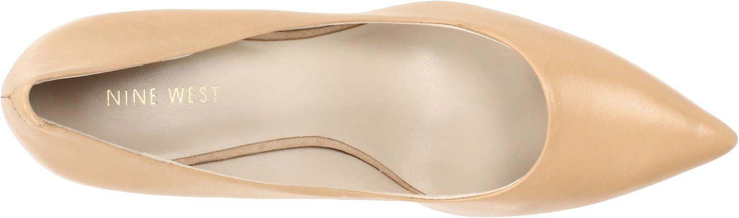 imageNINE WEST Womens Flax Dress PumpLight Natural Leather