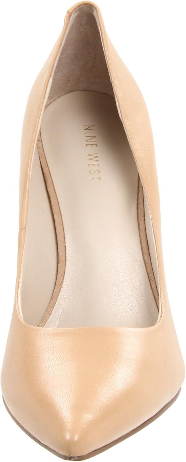 imageNINE WEST Womens Flax Dress PumpLight Natural Leather