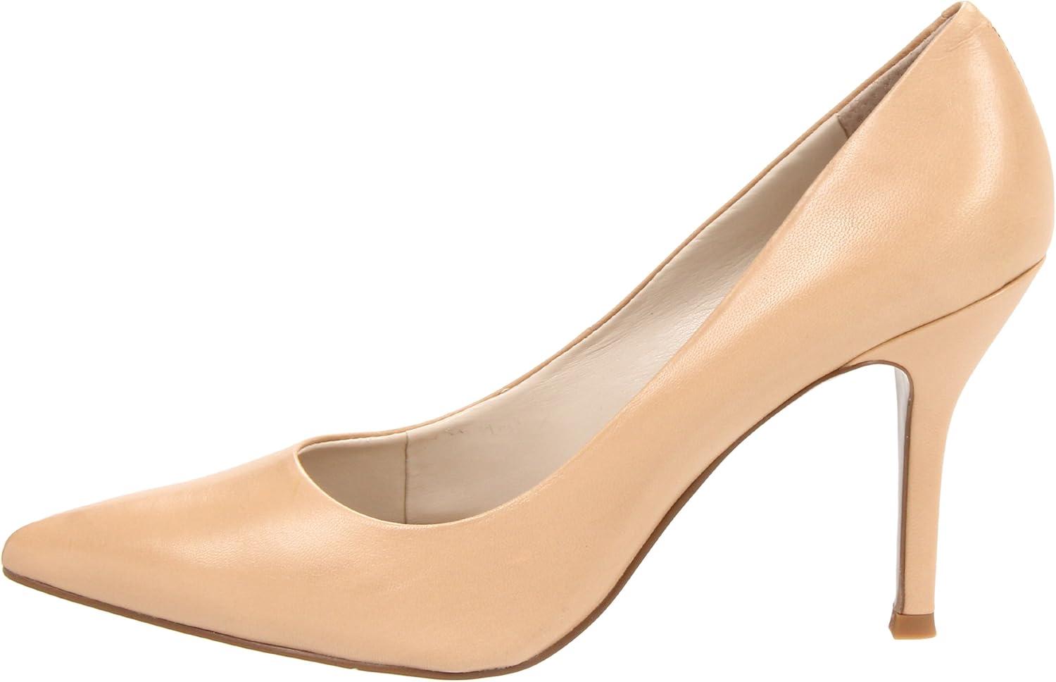 imageNINE WEST Womens Flax Dress PumpLight Natural Leather