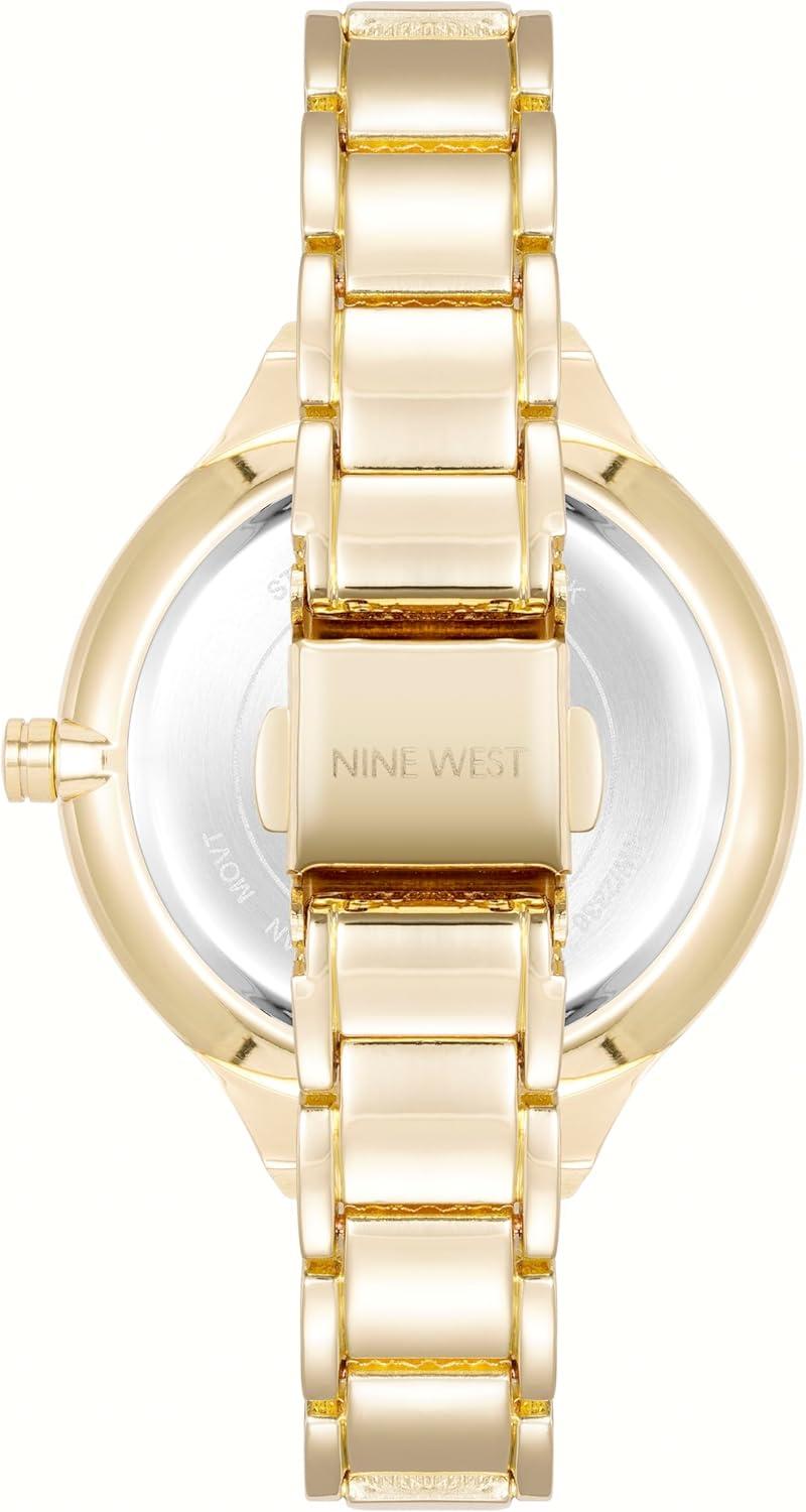 imageNine West Womens Bracelet WatchGoldTone