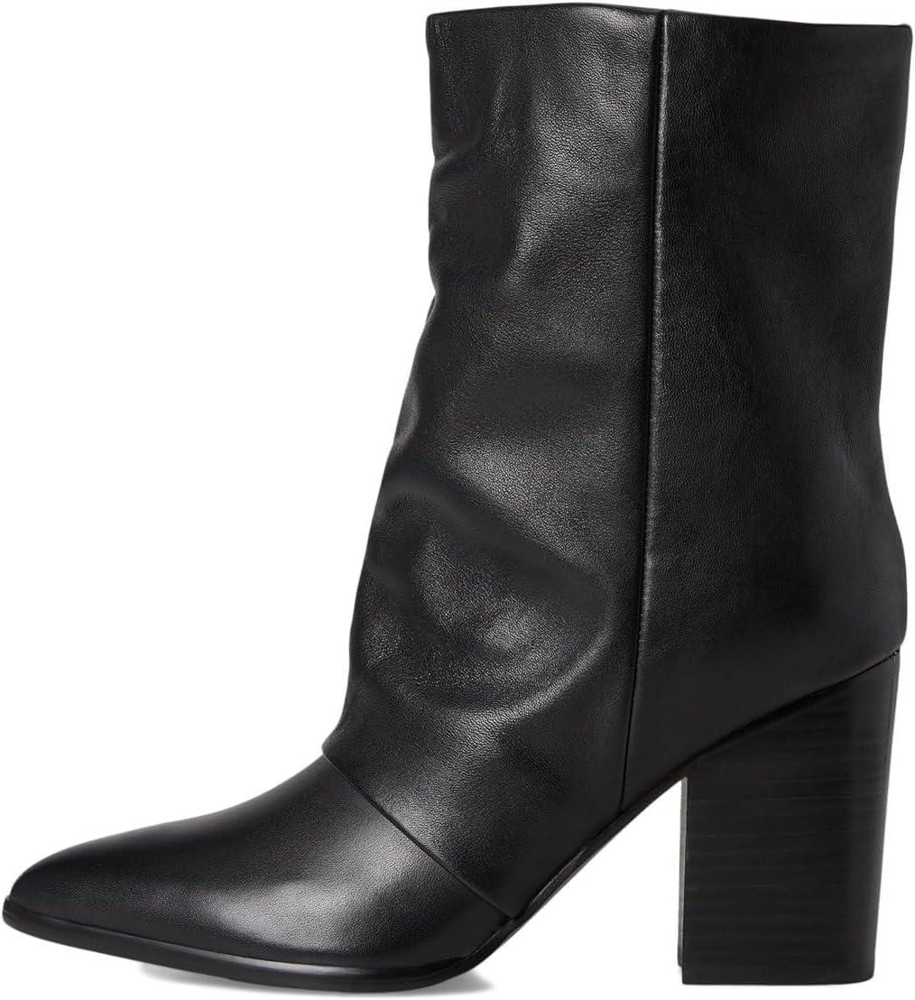 imageNine West Womens Chaye Mid Calf BootBlack Leather