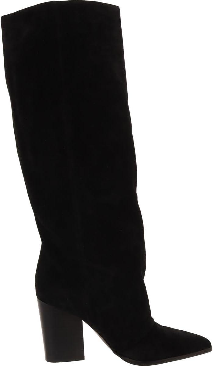 imageNine West Womens Chicke Knee High BootBlack Suede 002