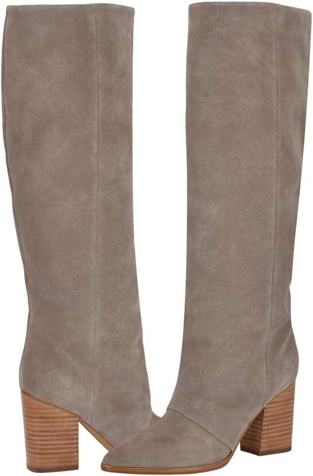 imageNine West Womens Chicke Knee High BootTaupe Suede 240