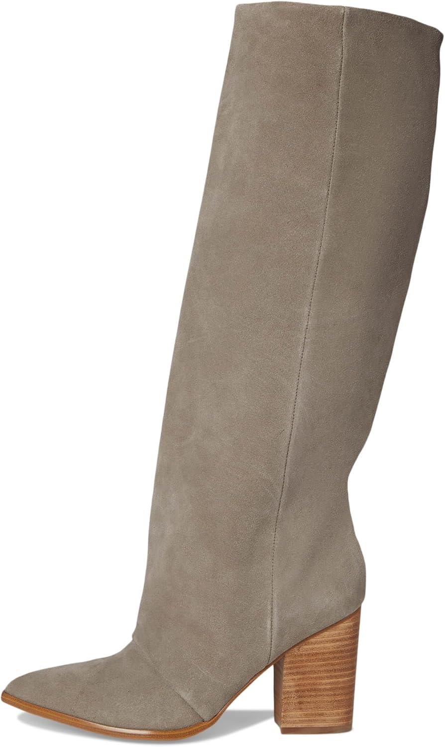 imageNine West Womens Chicke Knee High BootTaupe Suede