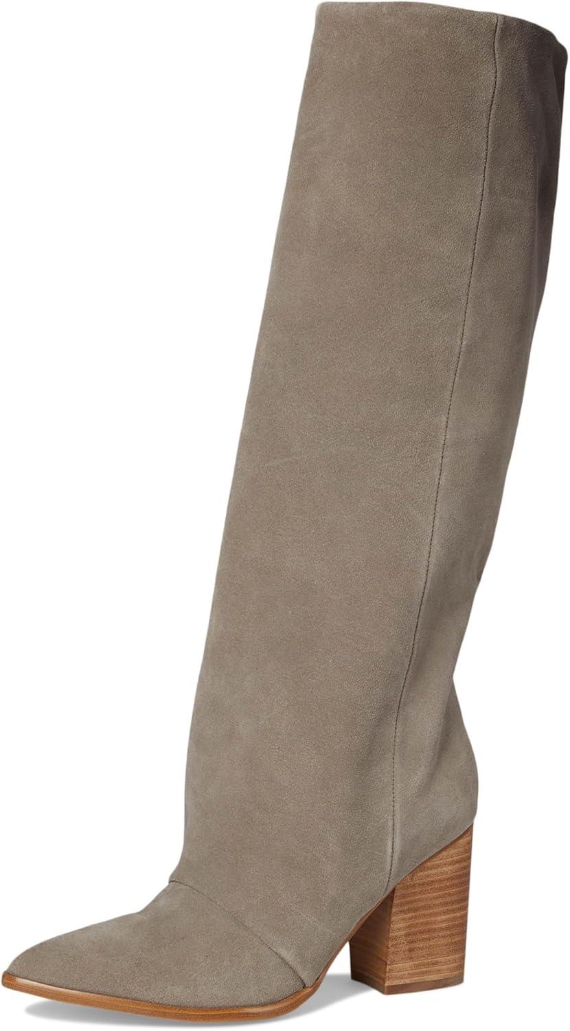 imageNine West Womens Chicke Knee High BootTaupe Suede