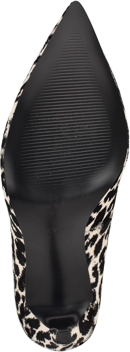imageNine West Womens Fresh Pump BlackCream Leopard Multi 001 8