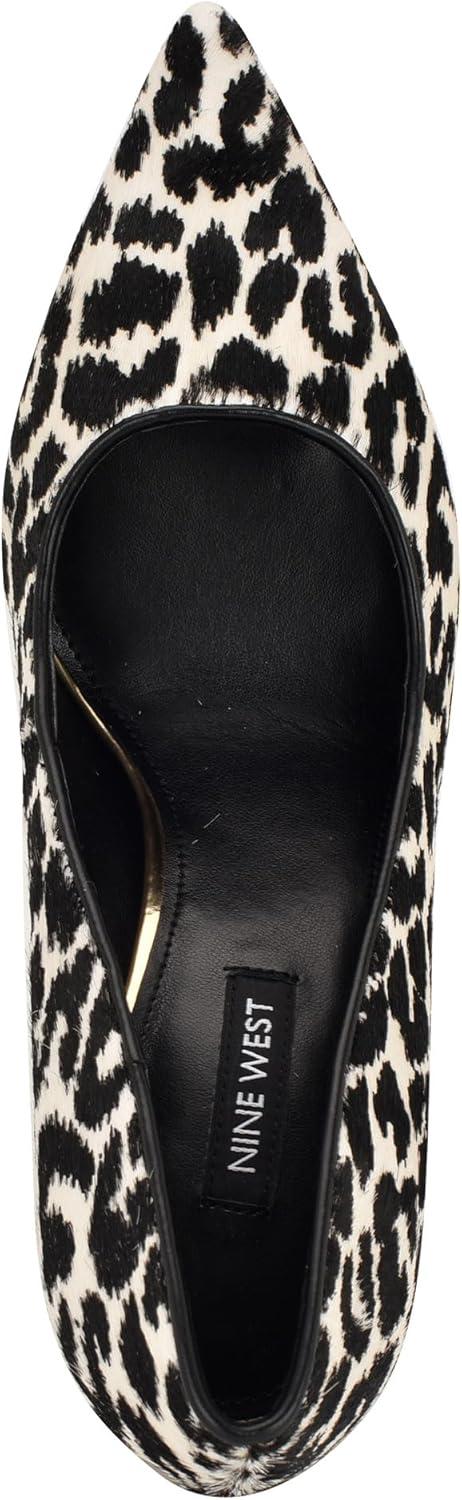 imageNine West Womens Fresh Pump BlackCream Leopard Multi 001 8