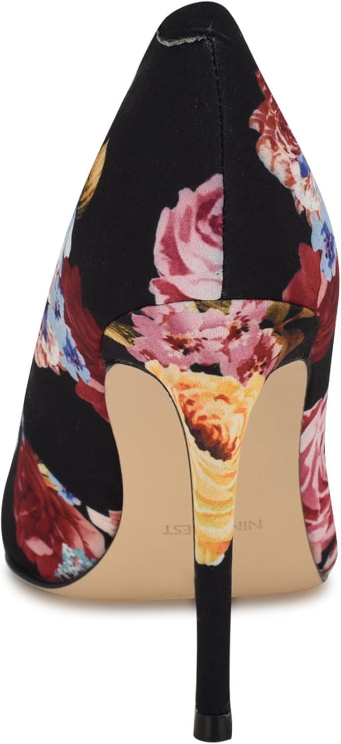 imageNine West Womens Fresh PumpBlack Rose Multi 002