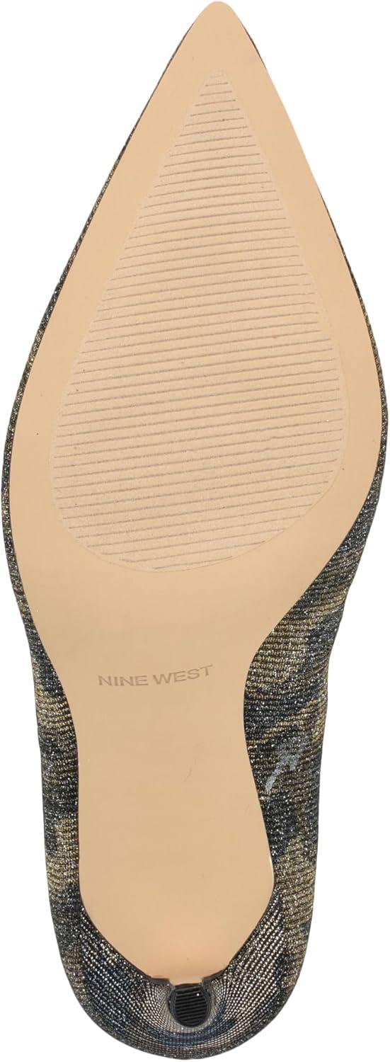 imageNine West Womens Fresh PumpBlue Camo Multi 423