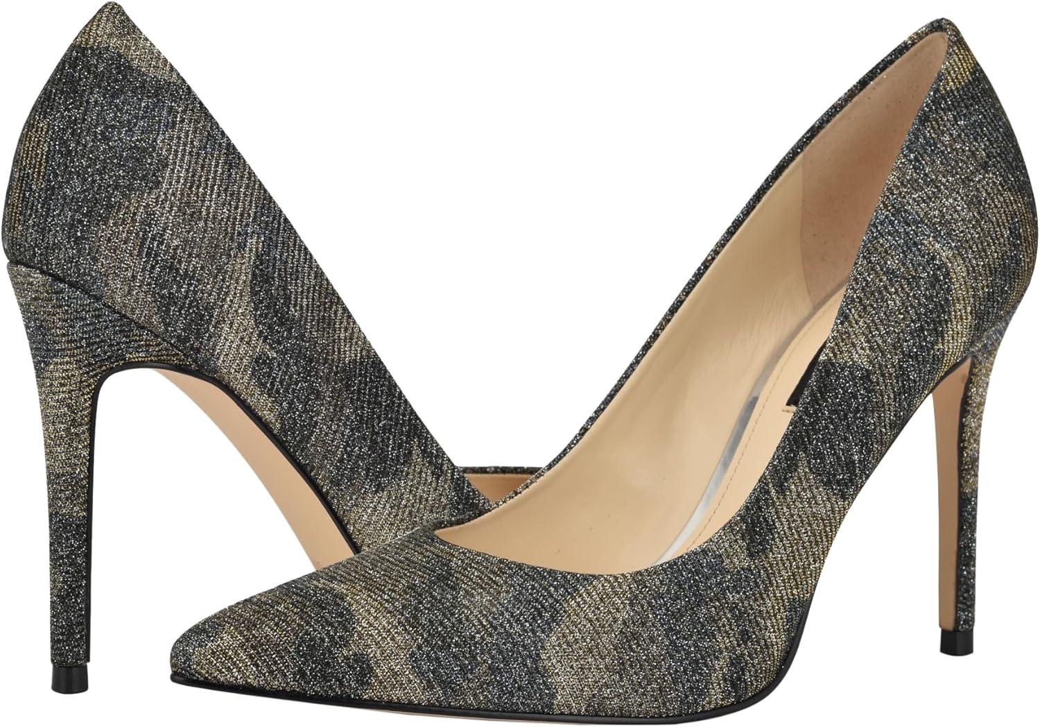 imageNine West Womens Fresh PumpBlue Camo Multi 423
