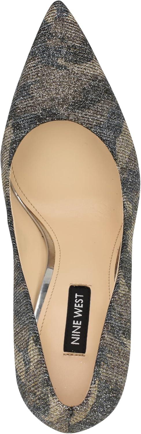 imageNine West Womens Fresh PumpBlue Camo Multi 423