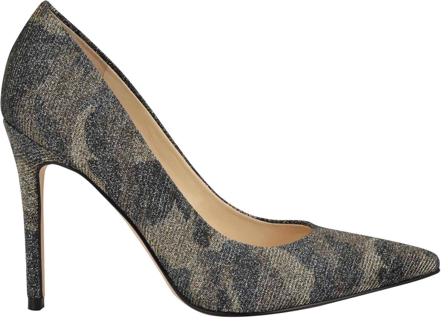 imageNine West Womens Fresh PumpBlue Camo Multi 423