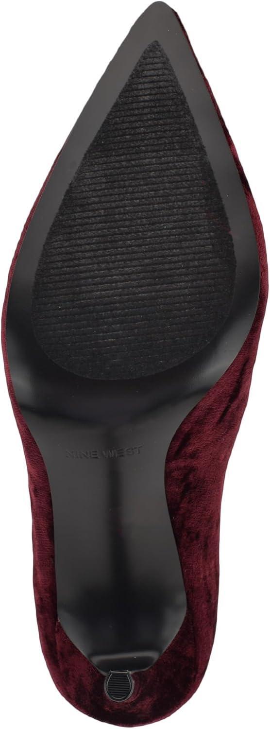 imageNine West Womens Fresh PumpBurgundy Velvet 600