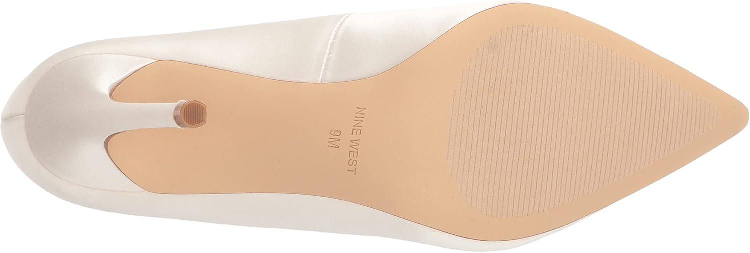 imageNine West Womens Fresh PumpIvory Satin
