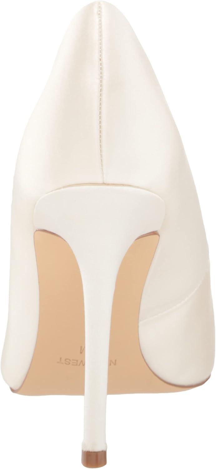 imageNine West Womens Fresh PumpIvory Satin