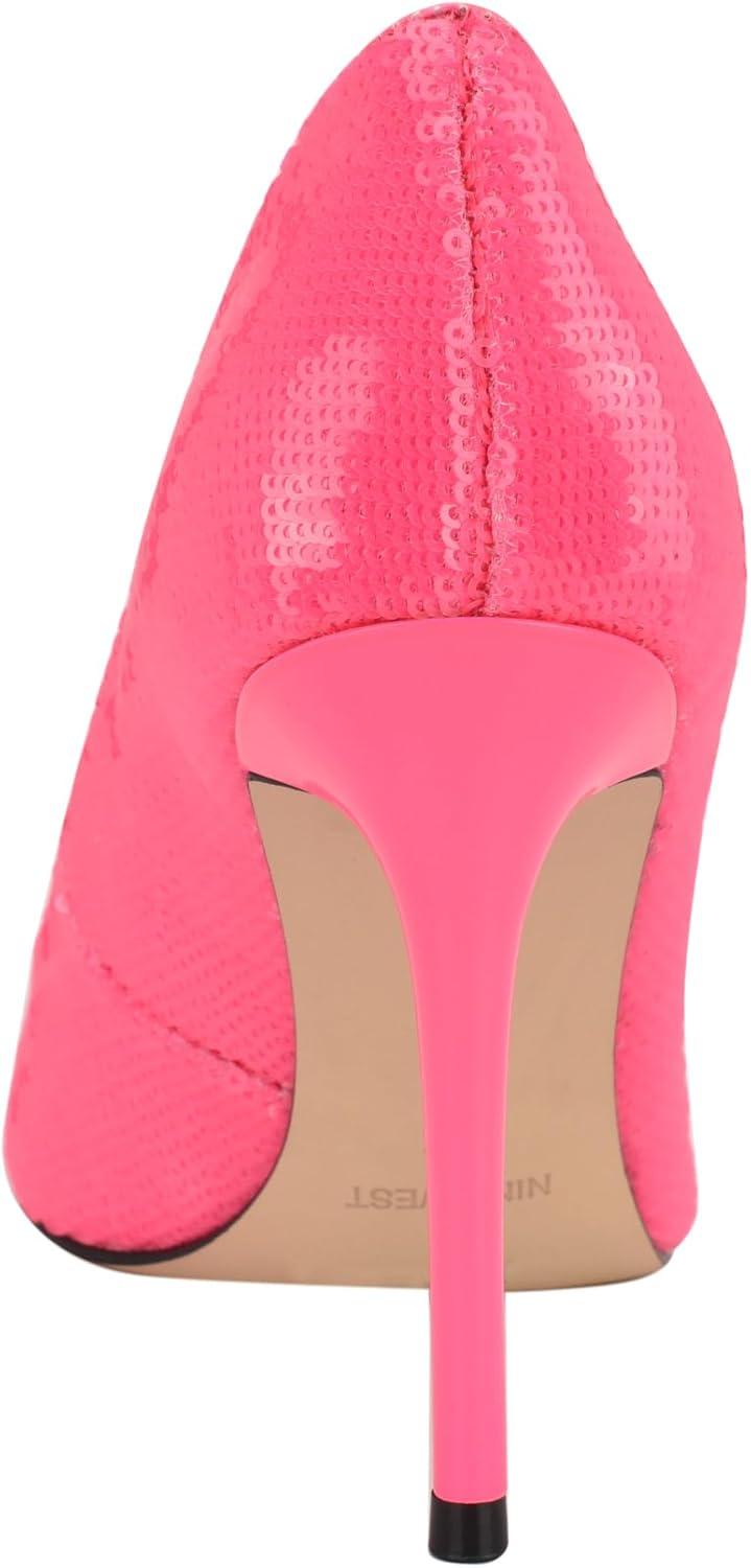 imageNine West Womens Fresh PumpPink Sequin 661