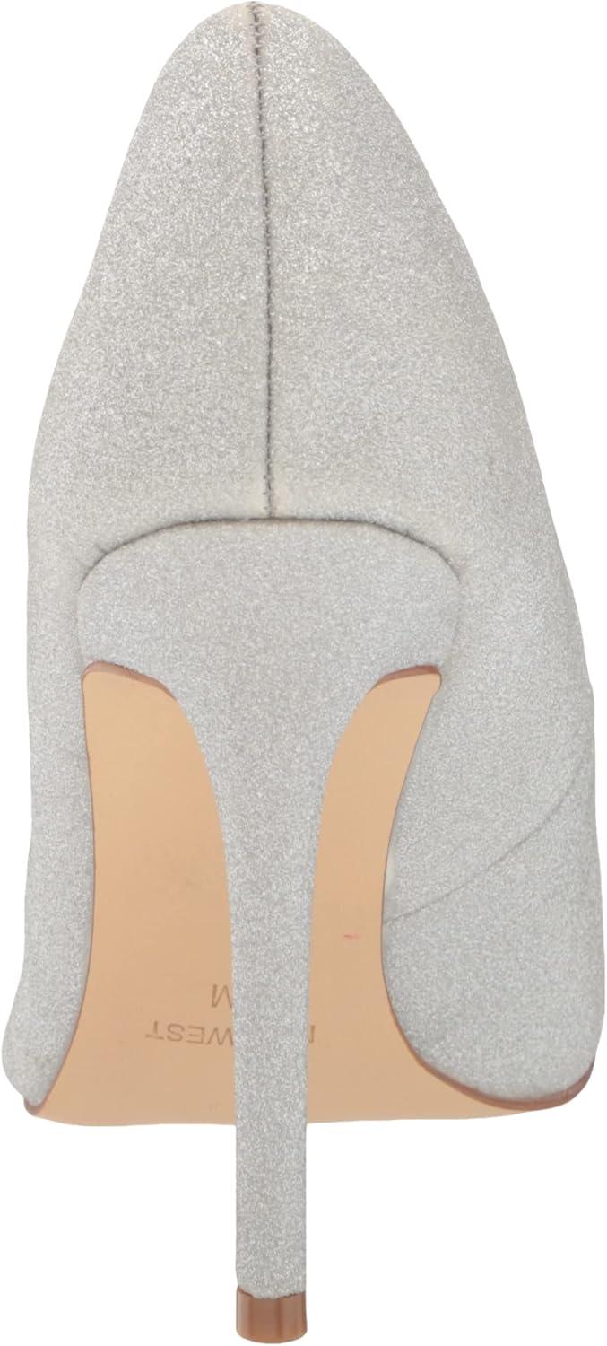 imageNine West Womens Fresh PumpSilver Glitter