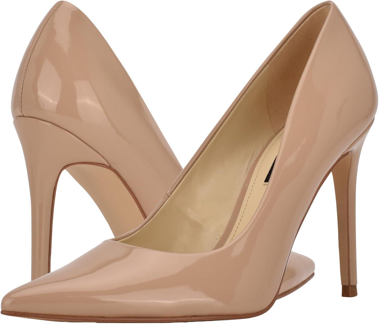 imageNine West Womens Fresh PumpTaupe Patent 240