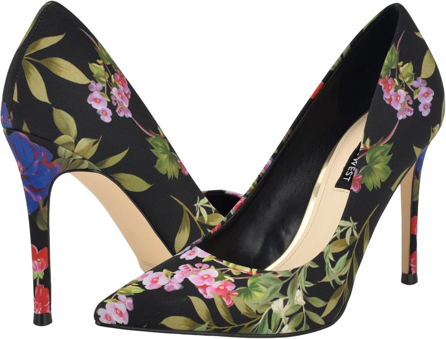 imageNine West Womens Fresh PumpWhite Floral 145