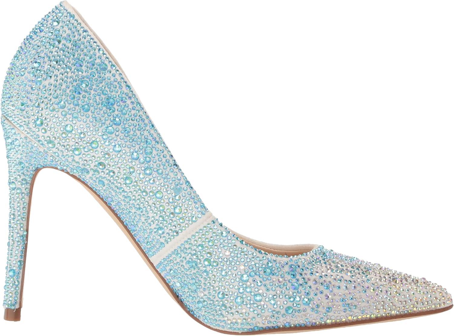 imageNine West Womens Fresh PumpWhite Irridescent Shimmer