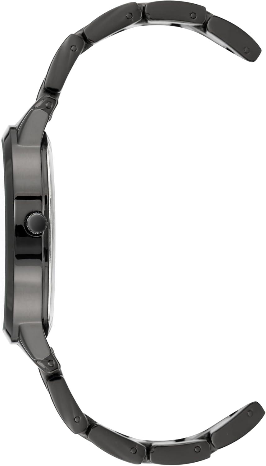 imageNine West Womens Gunmetal Bracelet WatchGunmetal  Purple