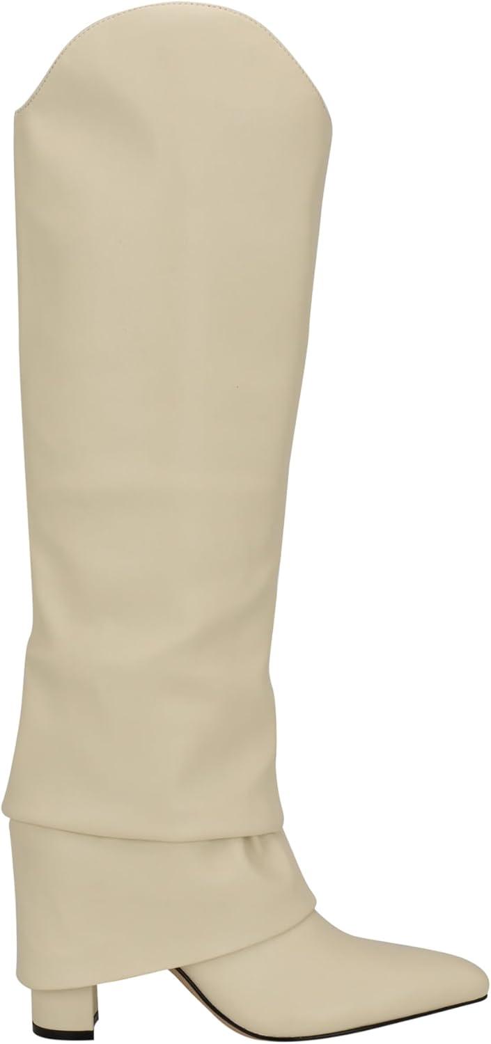 imageNine West Womens Lindey Knee High BootCream 150