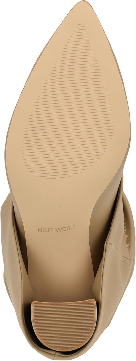 imageNine West Womens Lindey Knee High BootLight Natural 110