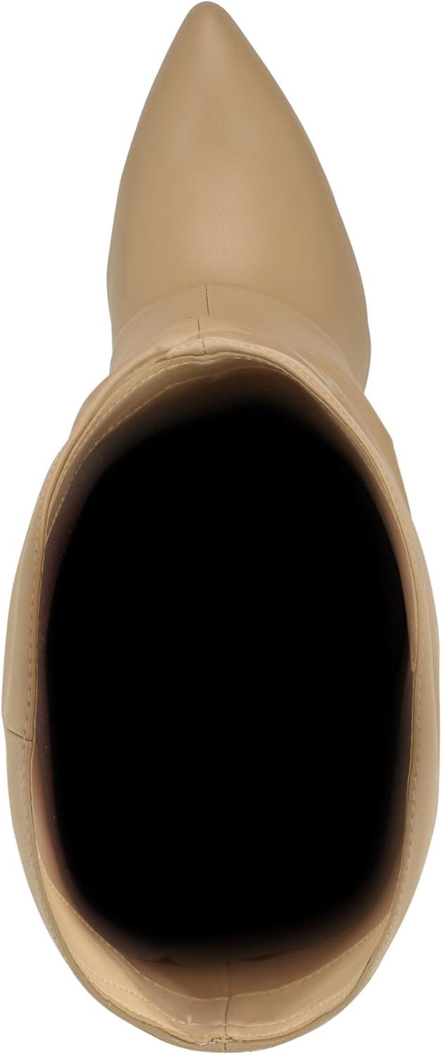 imageNine West Womens Lindey Knee High BootLight Natural 110