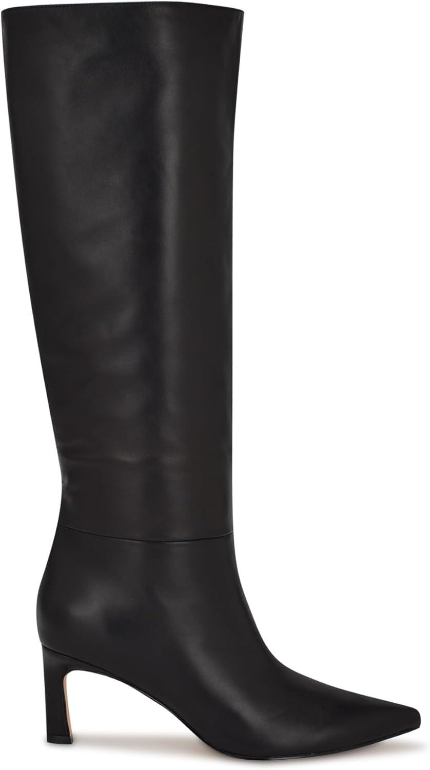imageNine West Womens Lorthey Knee High BootBlack Leather 002