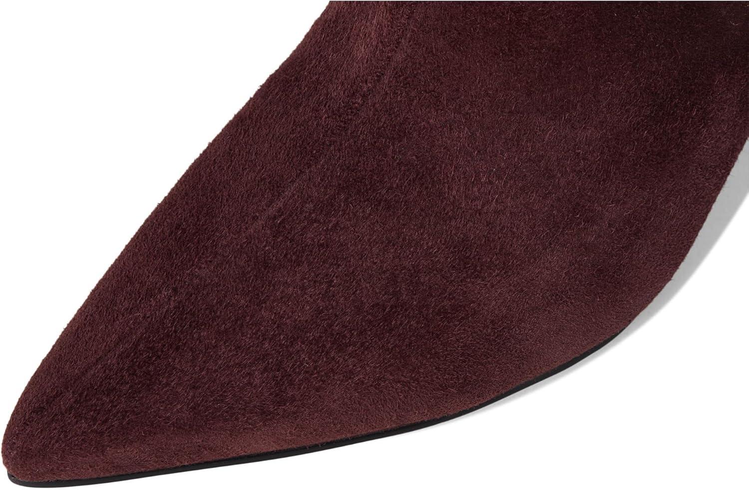 imageNine West Womens Lorthey Knee High BootBurgundy Suede