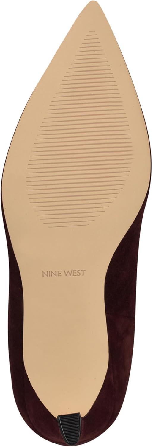 imageNine West Womens Lorthey Knee High BootBurgundy Suede 600