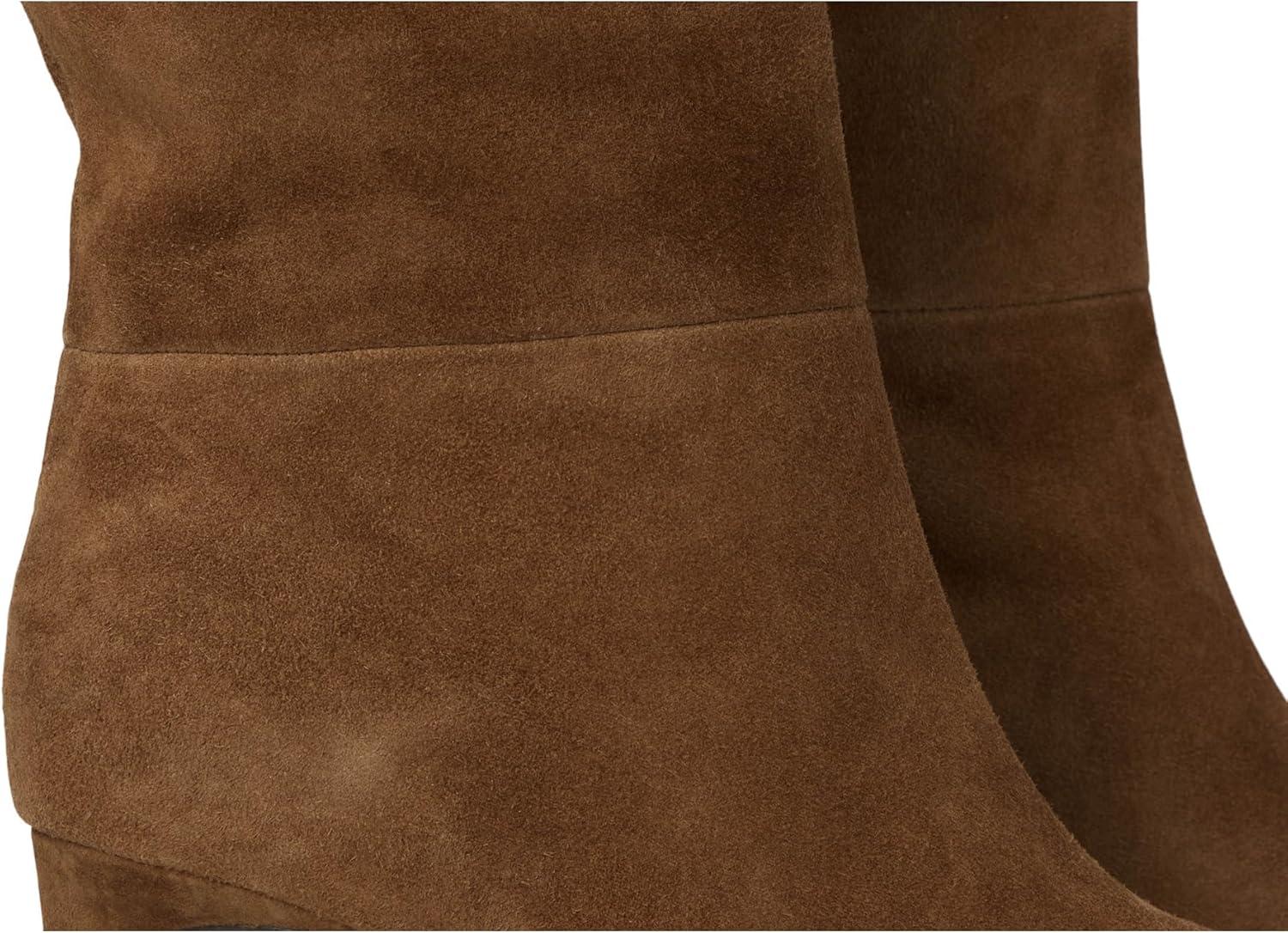 imageNine West Womens Lorthey Knee High BootCognac Suede