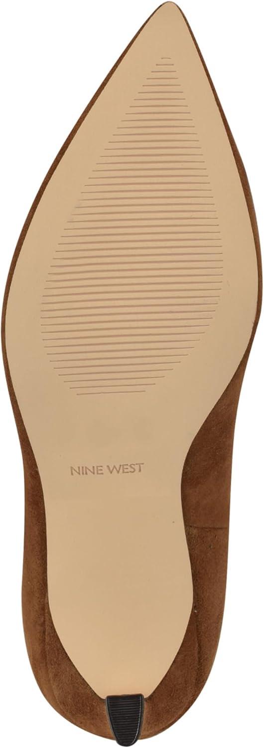 imageNine West Womens Lorthey Knee High BootCognac Suede 120