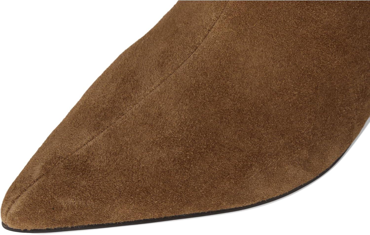 imageNine West Womens Lorthey Knee High BootCognac Suede