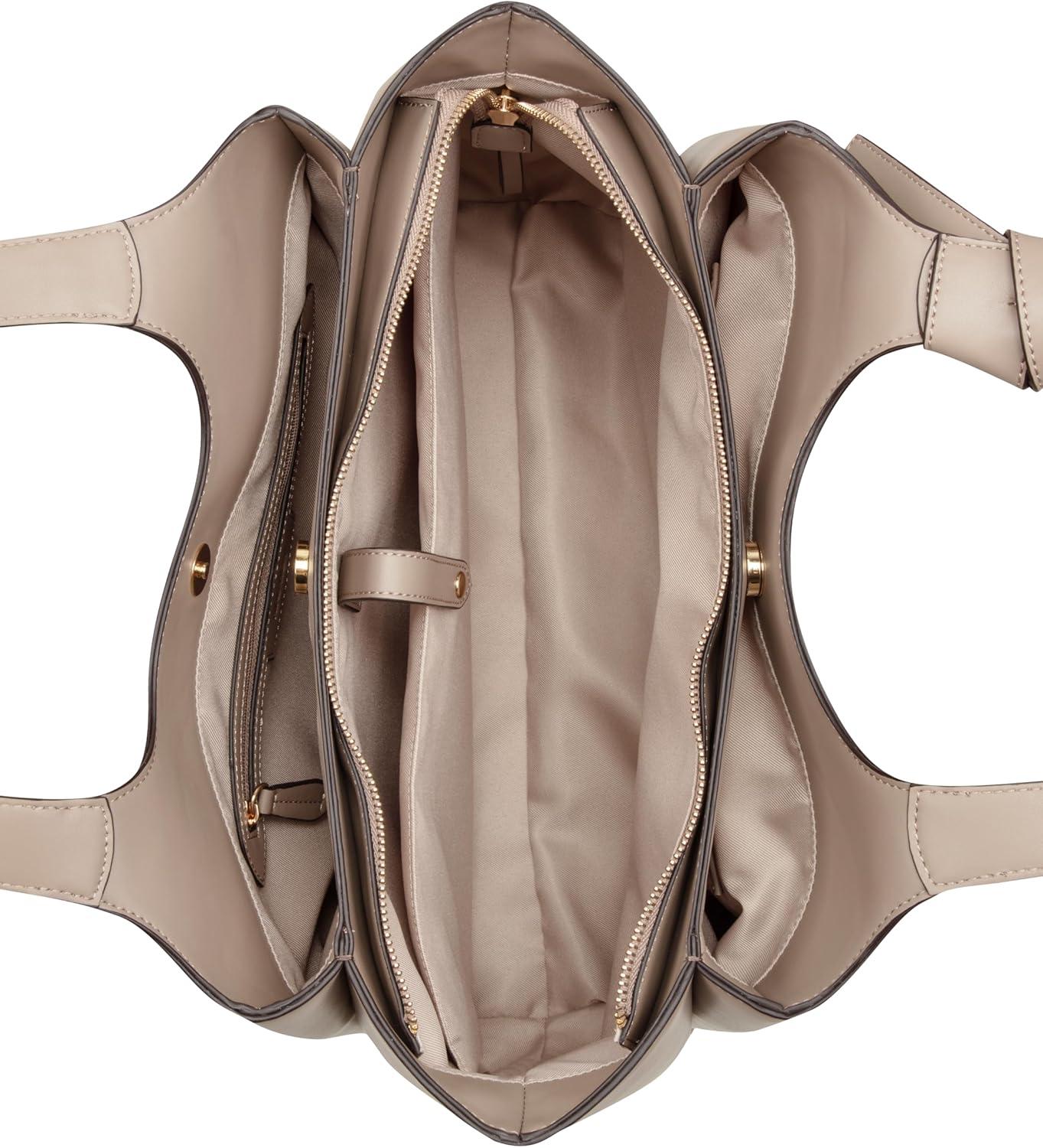 imageNine West Womens Lyra Laptop ToteDark Mushroom