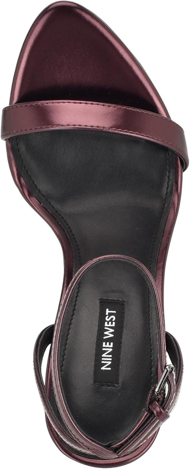 imageNine West Womens Reina Heeled SandalWine 602