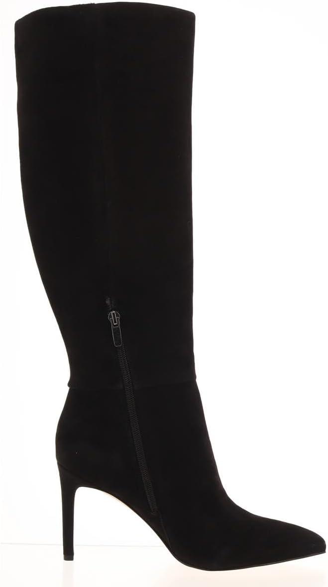 imageNine West Womens Richy Knee High BootBlack Suede 009