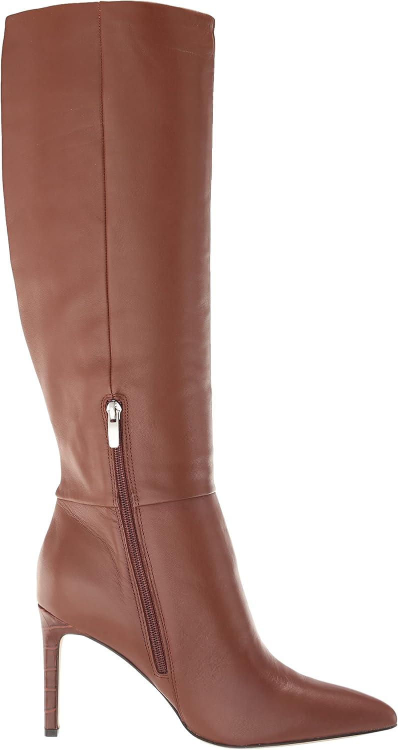 imageNine West Womens Richy Knee High BootBrown