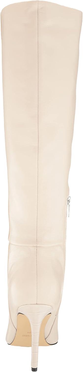 imageNine West Womens Richy Knee High BootCream
