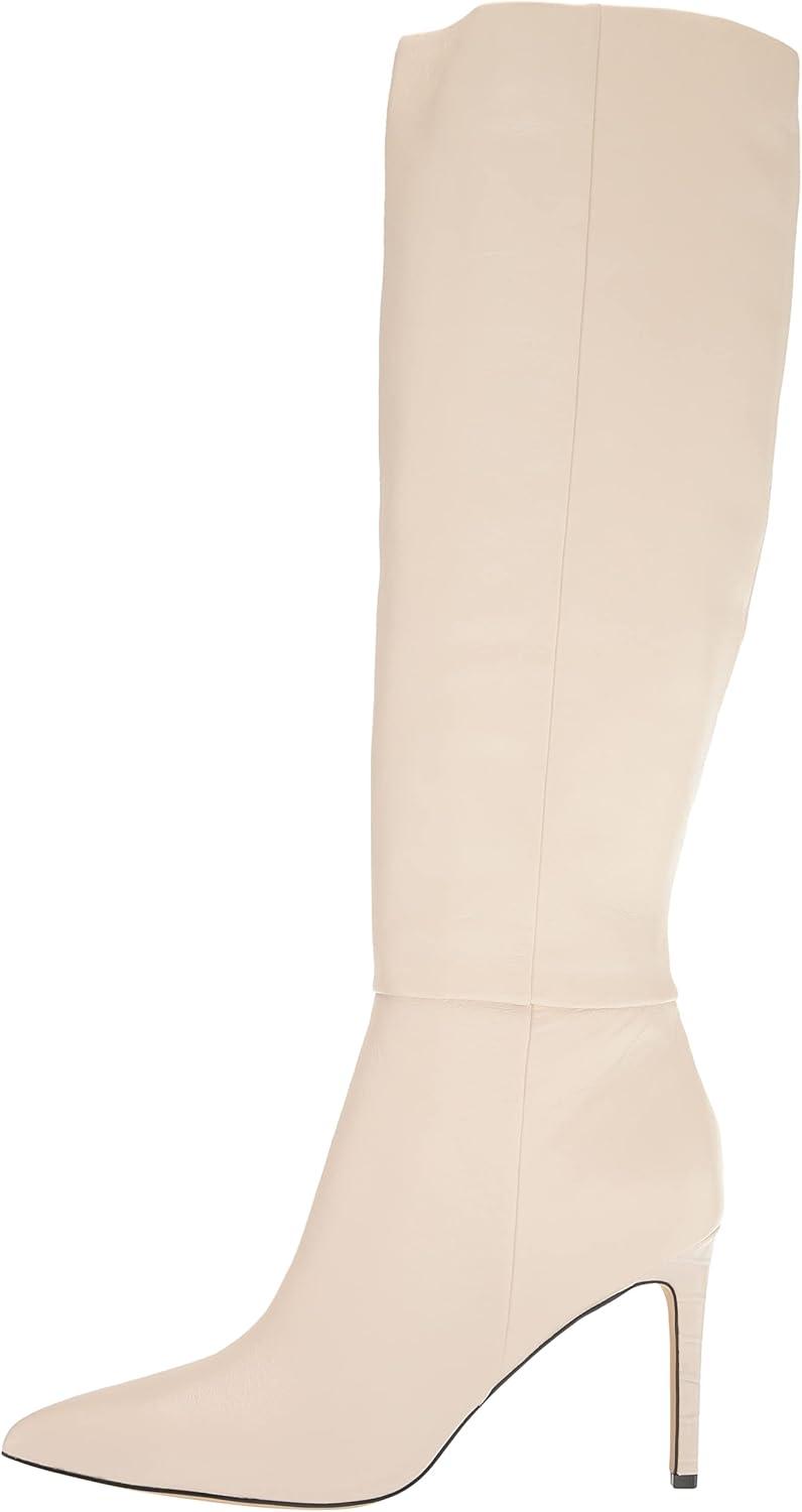 imageNine West Womens Richy Knee High BootCream
