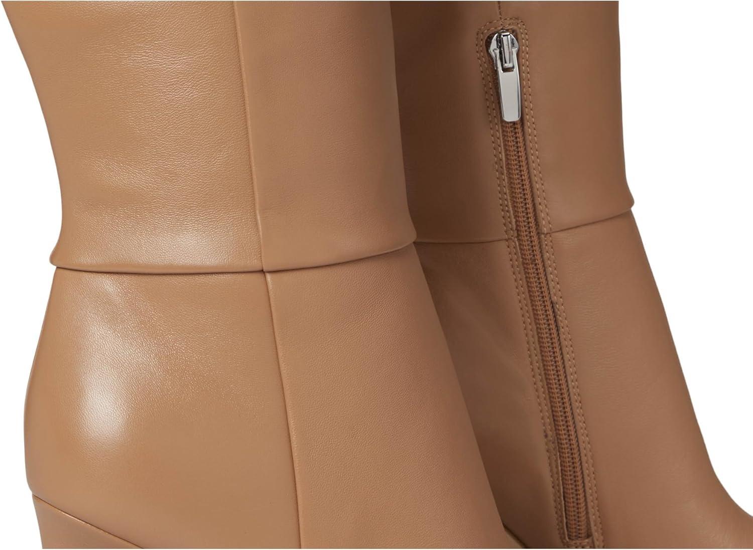 imageNine West Womens Richy Knee High BootLight Natural Leather