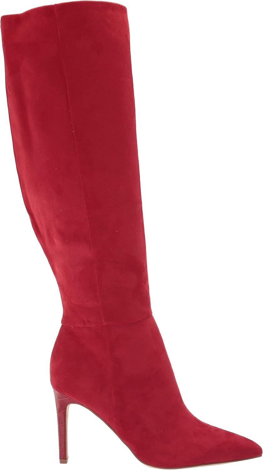 imageNine West Womens Richy Knee High BootRed